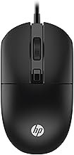 HP M070 Ergonomic Wired Mouse/ 1.5M USB Cable/Optical Engine/Accurate Positioning/ 1600 DPI with Adjustable DPI 1000-1200/1 Year Warranty