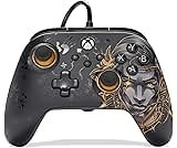 PowerA Advantage Wired Gaming Controller with Lumectra for Xbox Series X/S, Xbox One, PC, Windows 10/11 with Vivid LED Lighting, Black (Officially Licensed)